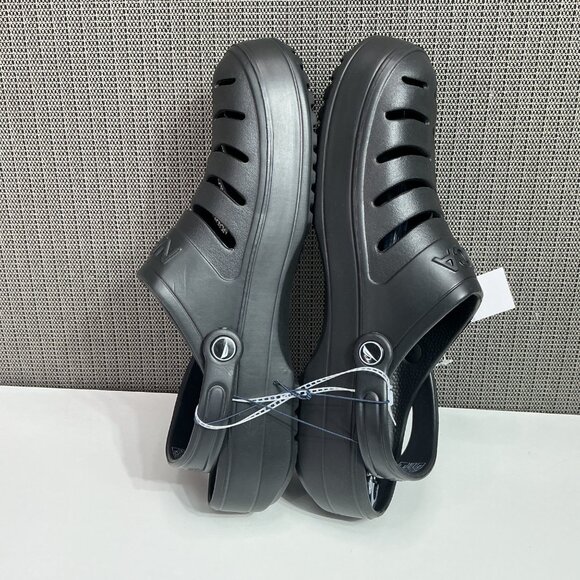 Nautica Mens River Edge Slip-On Clogs Size 12 Black - Picture 8 of 8